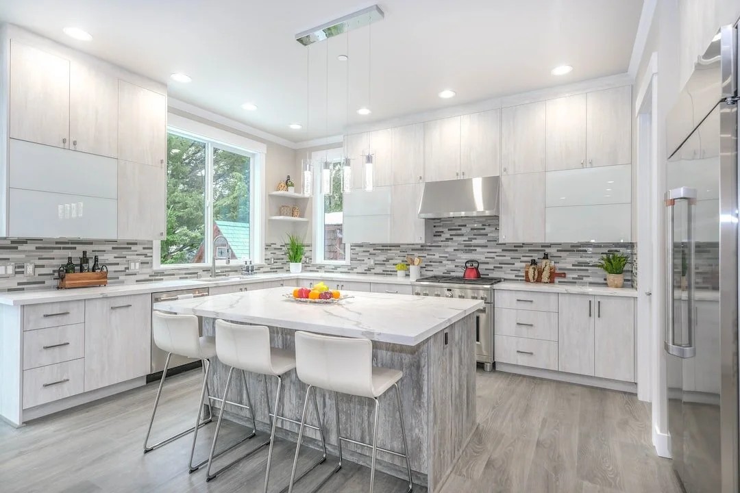 Kitchen countertop installation